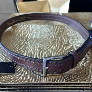 Cinture DAUtore Genuine leather belt, made in Italy